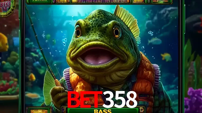 Personagem de peixe pescador do popular jogo de slot com tema de pescaria, uma das emocionantes opções de caça-níqueis para jogar e ganhar no cassino BET358.
